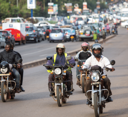 ElectriFI is investing in electric motorbikes from the start-up Gogo in Uganda ©emre topdemir/Shutterstock